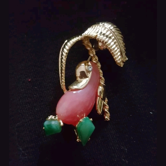Kenneth Jay Lane Vintage Gold Scroll Pendant Brooch  Vintage Kenneth Jay Lane pendant and brooches